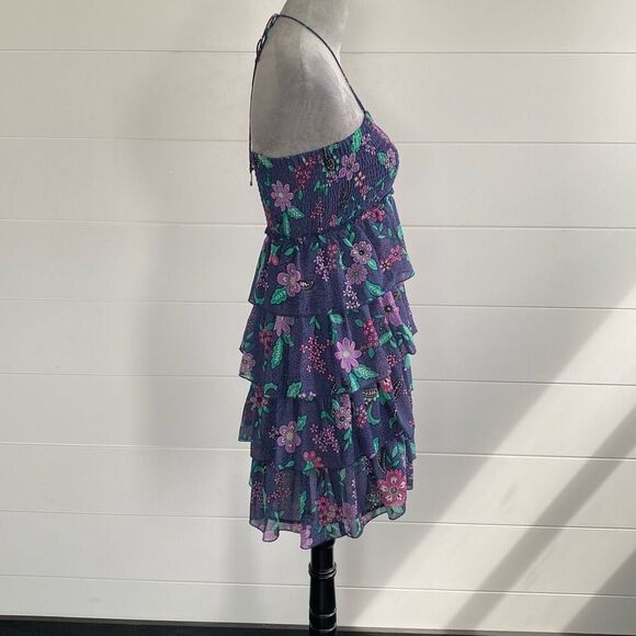 American Eagle strapless tiered dress perfect for - Picture 4 of 7